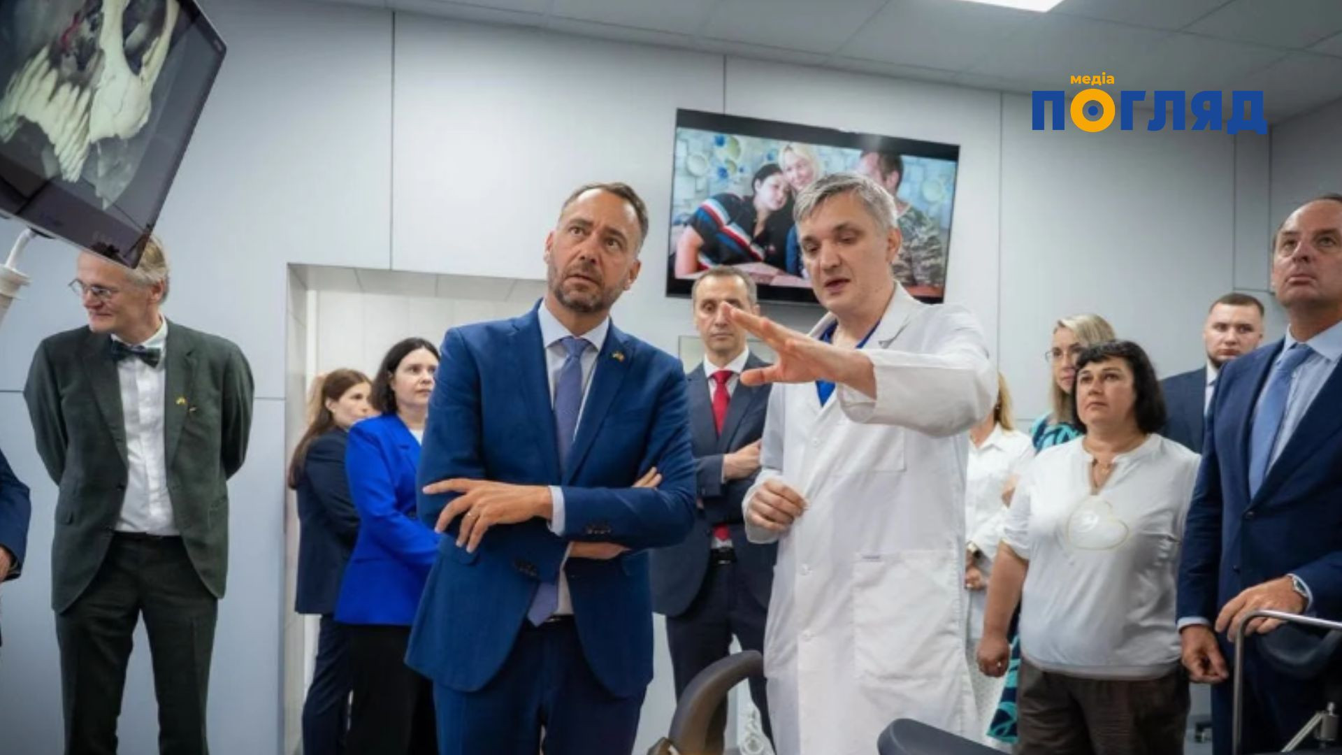 У Київській обласній клінічній лікарні відкрили дві нові операційні для щелепно-лицевої хірургії - зображення